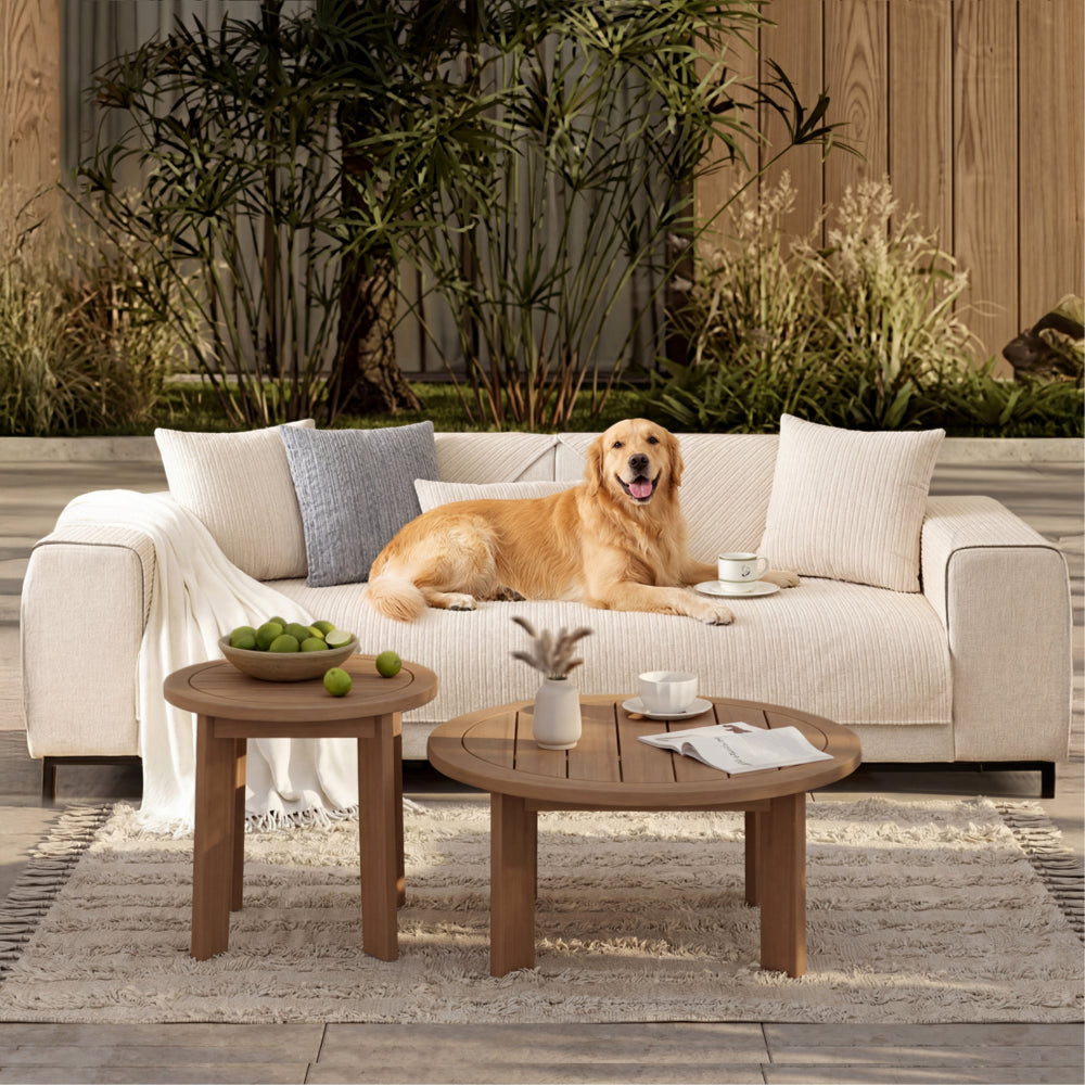 Simple Solid Color Chenille Scratch-resistant Protective Outdoor Couc... detail view 4 | Petix pet supplies for dogs and cats