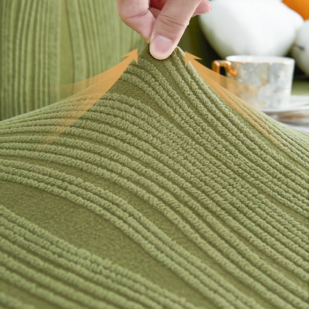 Jacquard Stretch Full-Cover Anti-scratch Outdoor Couch Cover - Couch... detail view 3 | Petix pet supplies for dogs and cats