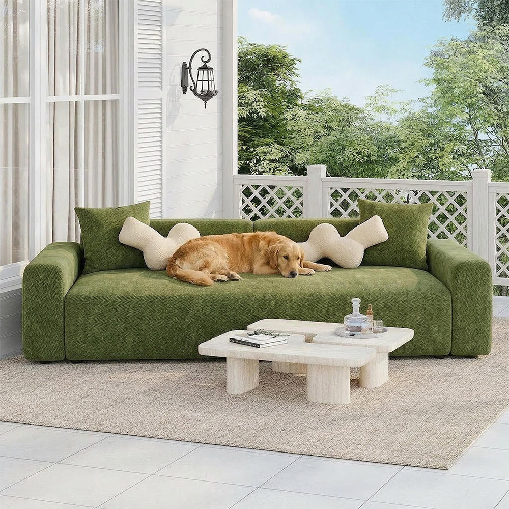 Herringbone Full Coverage Comfortable Scratch-Resistant Sofa Protecti... detail view 4 | Petix pet supplies for dogs and cats