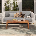 Simple Solid Colour Plush Furniture Protector Outdoor Couch Cover - C... detail view 4 | Petix pet supplies for dogs and cats