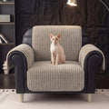 One-Piece Cozy Flannel Sofa Protection Non-Slip Recliner Couch Covers... detail view 6 | Petix pet supplies for dogs and cats