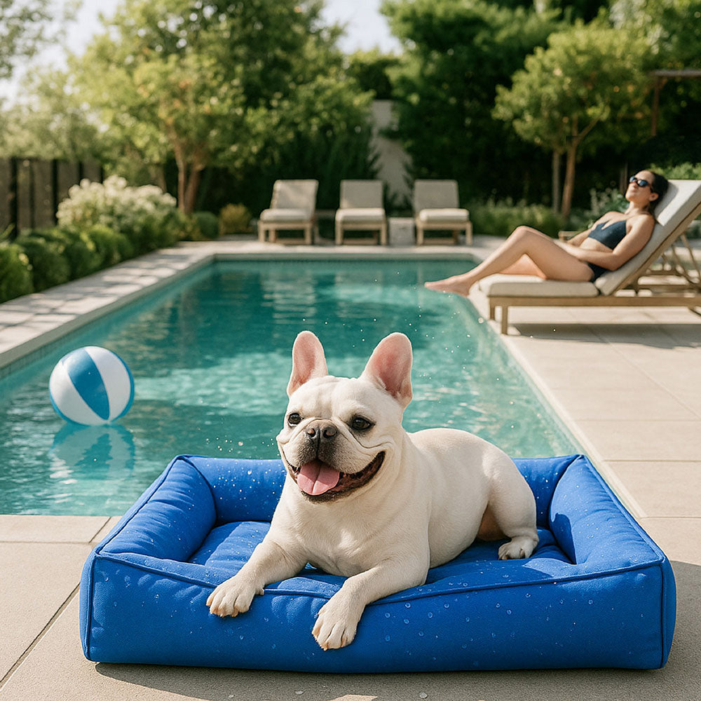 Fully Orthopedic Surround Support Waterproof Large Outdoor Dog Bed