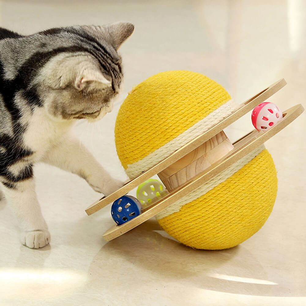 Sisal Scratching Ball Interactive Cat Toy - Cat Toys main product image | Petix pet supplies for dogs and cats