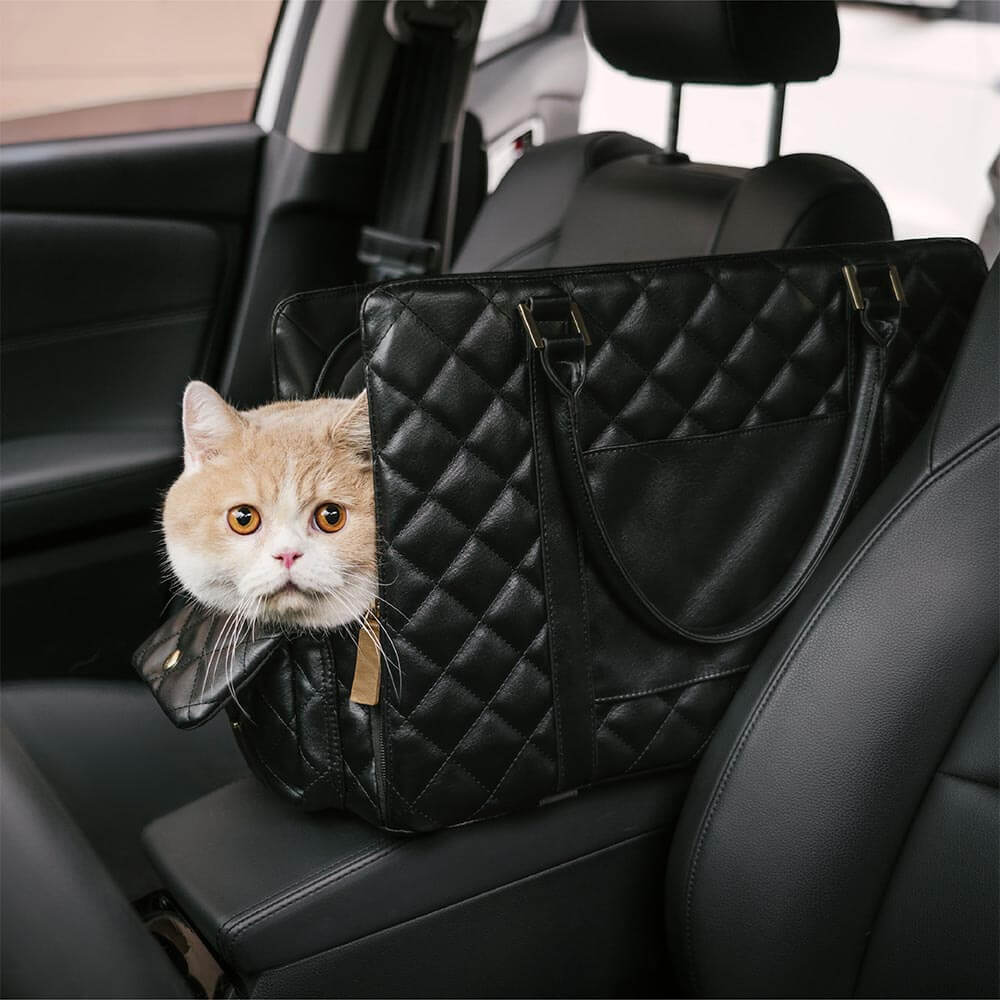 Large Carrying Stylish Multi-Functional Human-Cat Shared Travel Cat B... detail view 3 | Petix pet supplies for dogs and cats