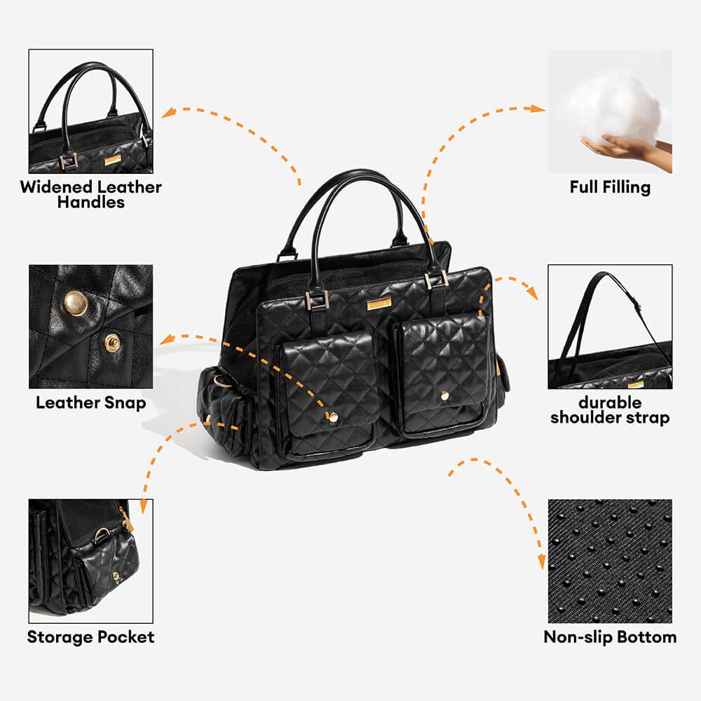 Large Carrying Stylish Multi-Functional Human-Cat Shared Travel Cat B... detail view 5 | Petix pet supplies for dogs and cats