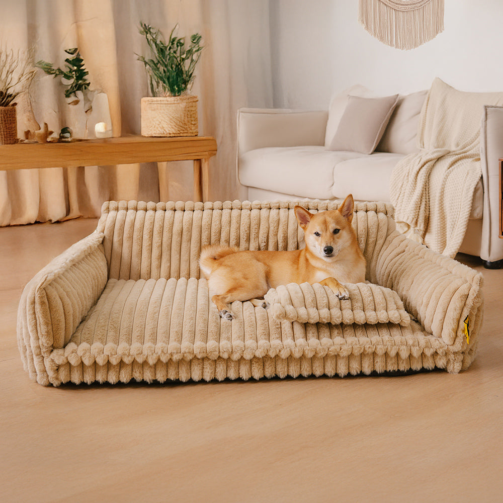 Large Washable Fluffy Orthopedic Soft Dog Pillow Outdoor Dog Sofa Be... detail view 14 | Petix pet supplies for dogs and cats