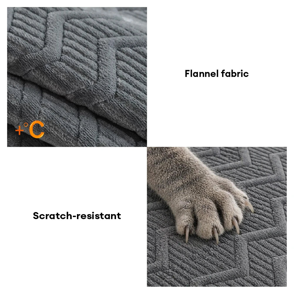 Skin-Friendly Velet Comfortable Dog Mat Non-Slip Couch Cover - Couch... detail view 3 | Petix pet supplies for dogs and cats