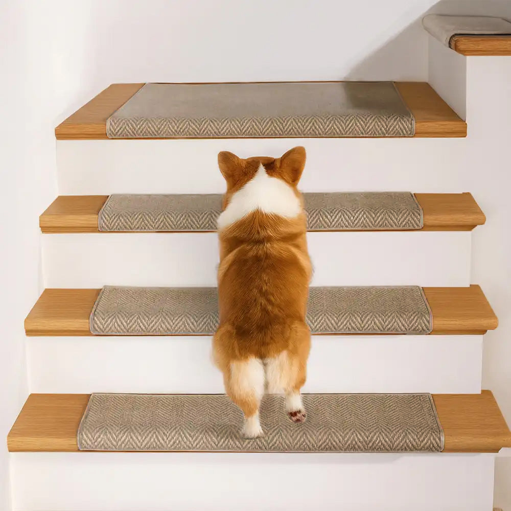 Herringbone Wear-Resistant Stair Protection Tape Free Carpet Stair T... detail view 13 | Petix pet supplies for dogs and cats