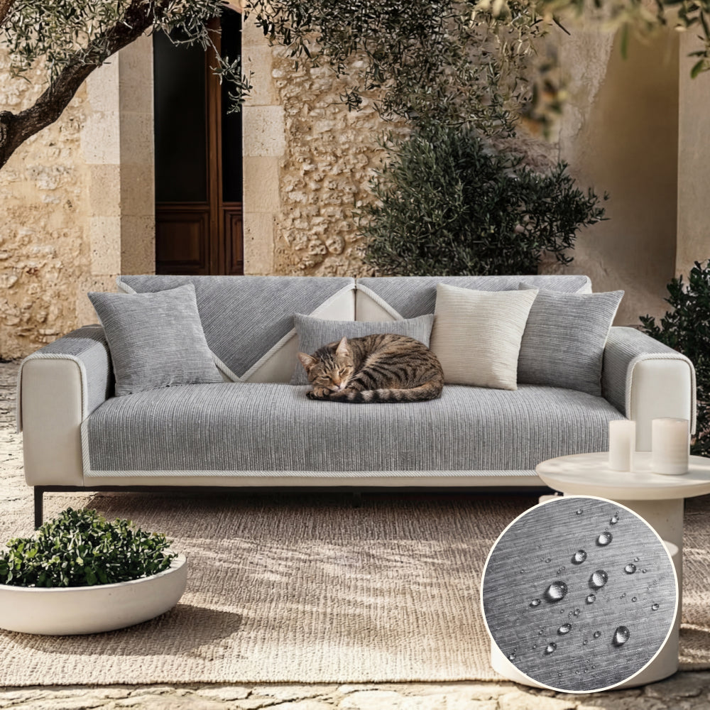 Waterproof Antimicrobial Simple Chenille Fabric Anti-scratch Outdoor... detail view 10 | Petix pet supplies for dogs and cats