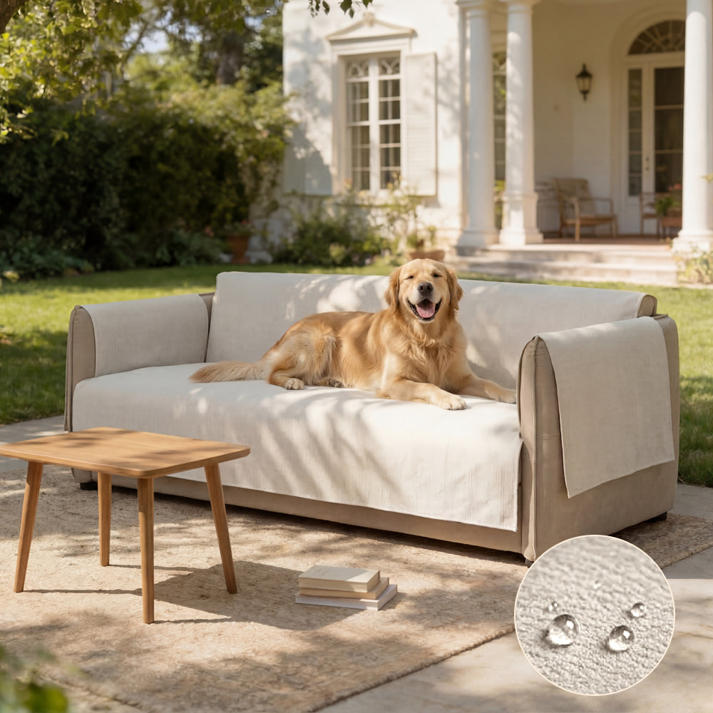Waterproof Non-Slip Furniture Protector Pet Outdoor Couch Cover-Slips... detail view 3 | Petix pet supplies for dogs and cats