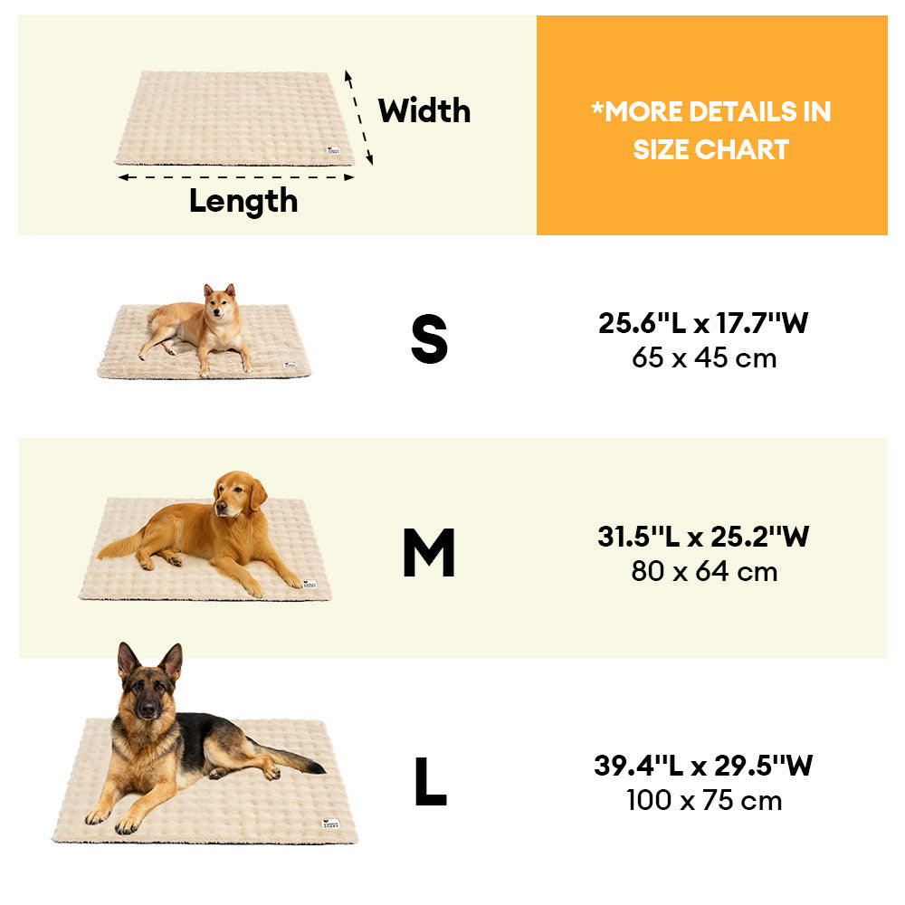 Cozy Plush Warm Washable and Portable Pet Mat - ThermoPad - Dog Beds detail view 10 | Petix pet supplies for dogs and cats