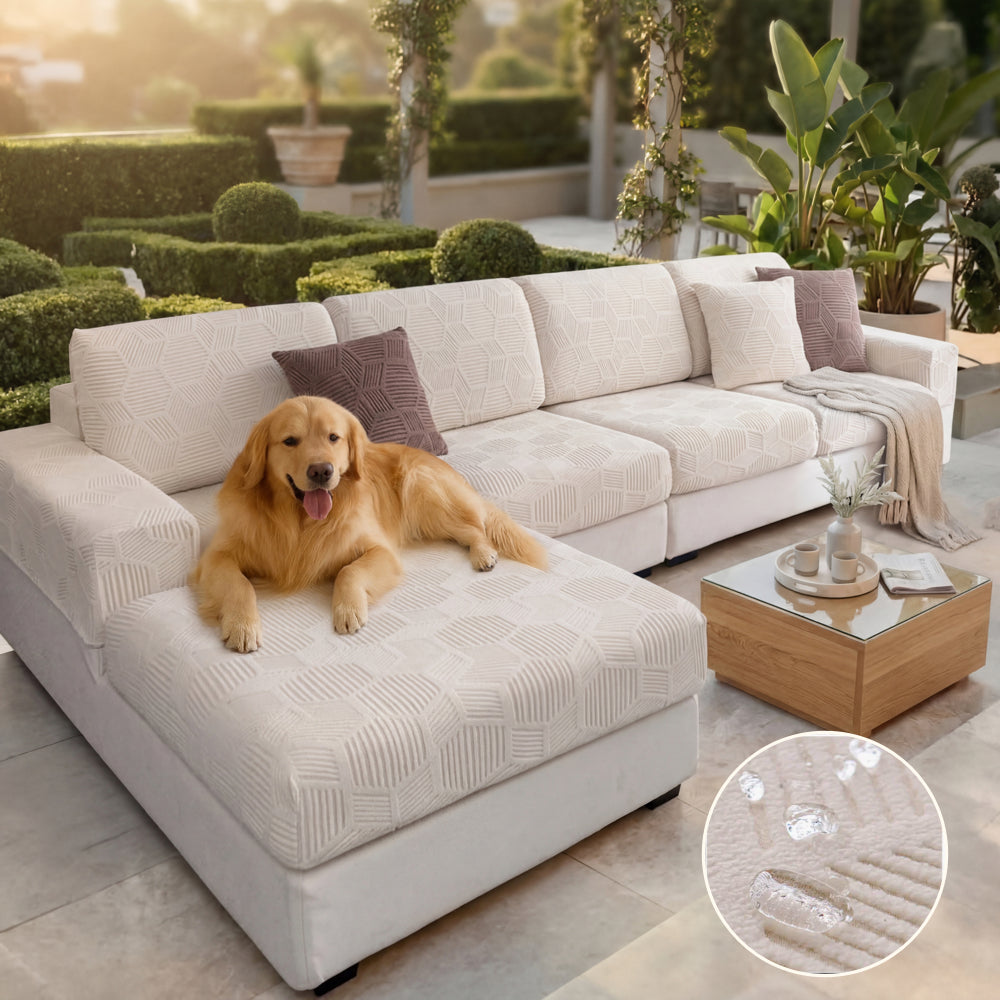 Honeycomb Pattern Water-resistant Stretch Full-Cover Magic Outdoor Co... detail view 4 | Petix pet supplies for dogs and cats