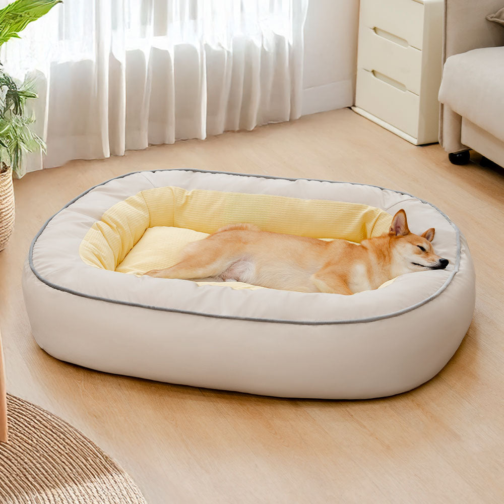 Waterproof Non-stick PU Leather Scratch-resistant Full Support Dog Be... detail view 8 | Petix pet supplies for dogs and cats