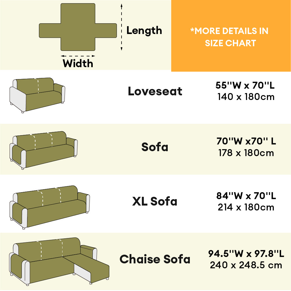 All-Season Anti-Slip Striped Pet Rug Furniture Protector... lifestyle and size view 19 | Petix pet supplies for dogs and cats