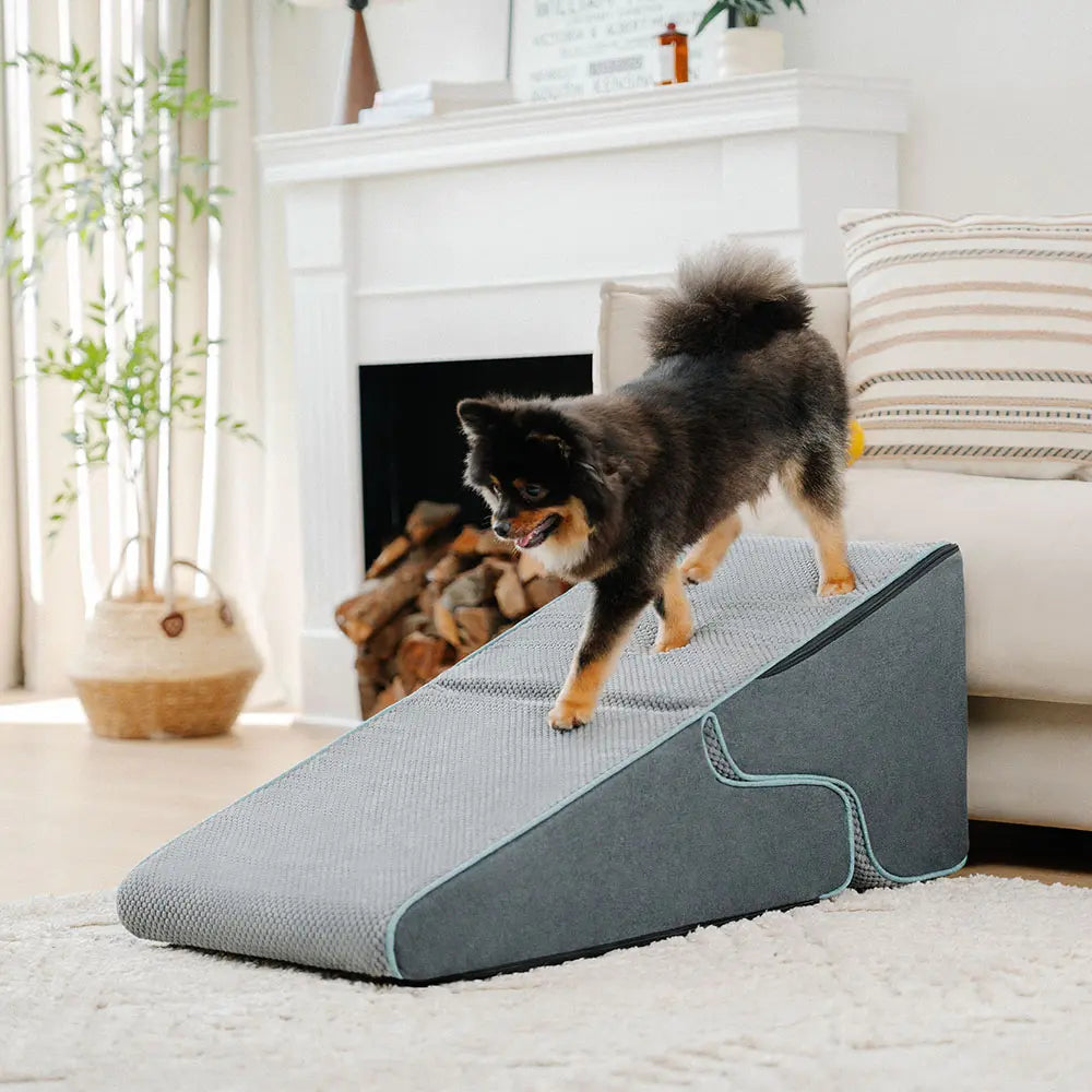 Multifunctional 2-in-1 Foldable Dog Stairs with Ramp Mode - Dog Stairs detail view 9 | Petix pet supplies for dogs and cats