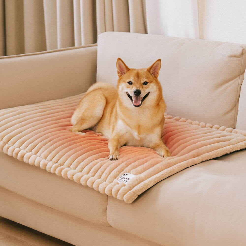 Fluffy Faux Rabbit Fur Washable Warm Pet Mat - ComfyEase - Dog Beds detail view 2 | Petix pet supplies for dogs and cats