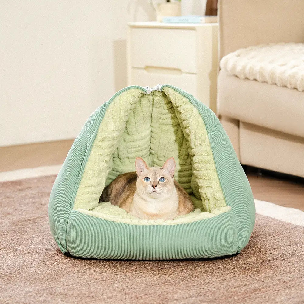Multifunctional Semi-Enclosed Cave Dog Bed Warming Pet Bed - Dog Beds detail view 10 | Petix pet supplies for dogs and cats