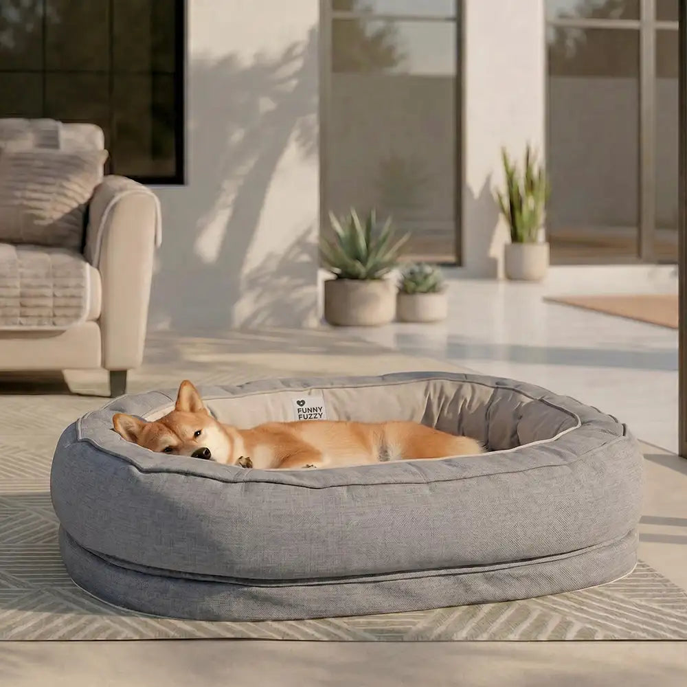 Donut Orthopedic Outdoor Dog Bed - Dog Beds detail view 3 | Petix pet supplies for dogs and cats