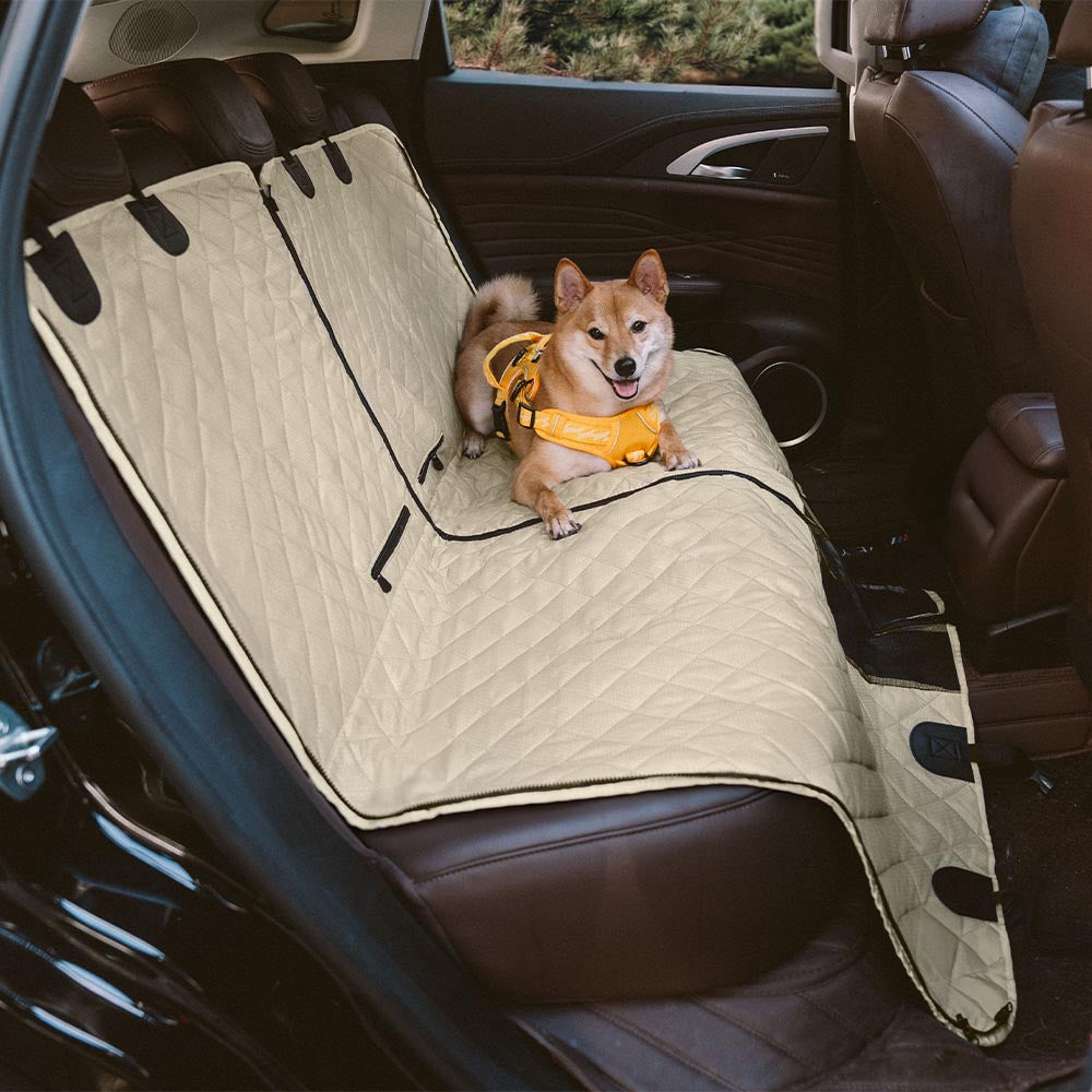 Waterproof Multi-Use Car Dog Seat Cover – Convertible Back Seat Prot... detail view 12 | Petix pet supplies for dogs and cats