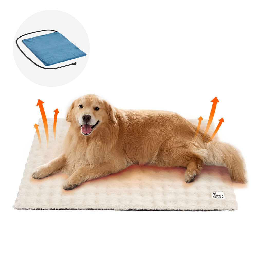 Cozy Plush Warm Washable and Portable Pet Mat - ThermoPa... lifestyle and size view 19 | Petix pet supplies for dogs and cats