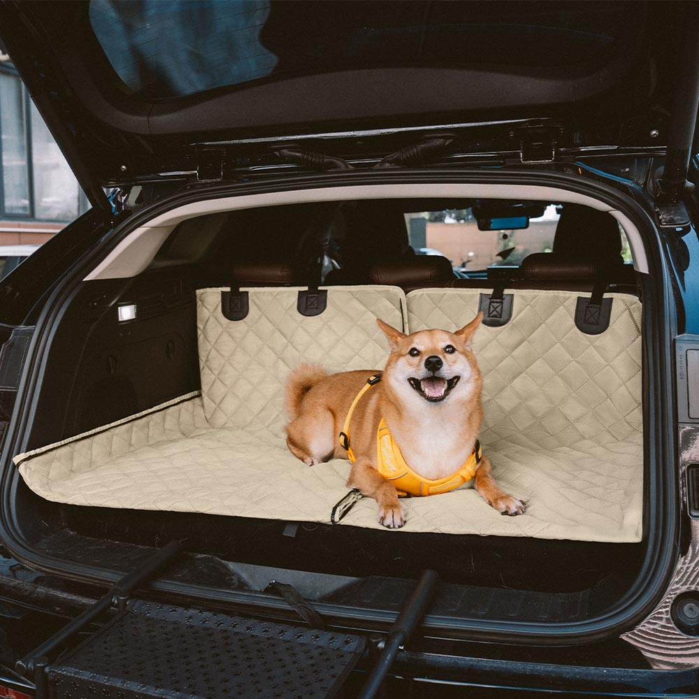 Waterproof Multi-Use Car Dog Seat Cover – Convertible Back Seat Prote... detail view 2 | Petix pet supplies for dogs and cats