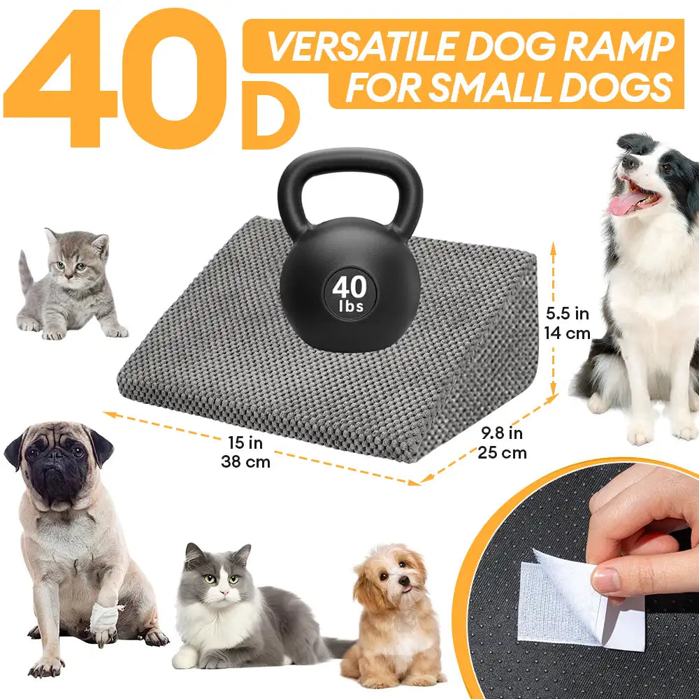 Modular Foam Dog Ramp Stairs for Staircase Stairs with Velcro - Dog S... detail view 8 | Petix pet supplies for dogs and cats