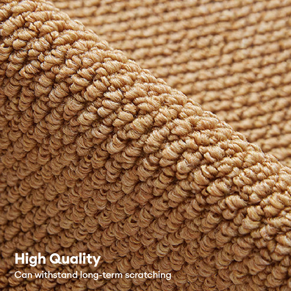 Adjustable Faux Sisal Scratch-Resistant Sofa Armrest Protector Cover... detail view 6 | Petix pet supplies for dogs and cats