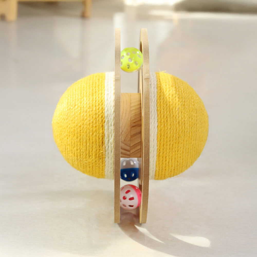 Sisal Scratching Ball Interactive Cat Toy - Cat Toys detail view 3 | Petix pet supplies for dogs and cats