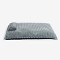 Plush Fluffy Thick Comfort Calming Dog Bed with Pillow - Dog Beds detail view 10 | Petix pet supplies for dogs and cats
