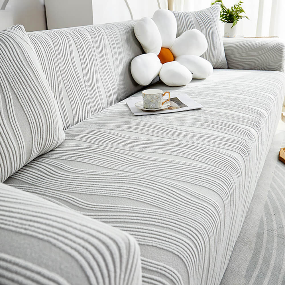 Jacquard Stretch Full-Cover Anti-scratch Outdoor Couch Cover - Couch... detail view 16 | Petix pet supplies for dogs and cats