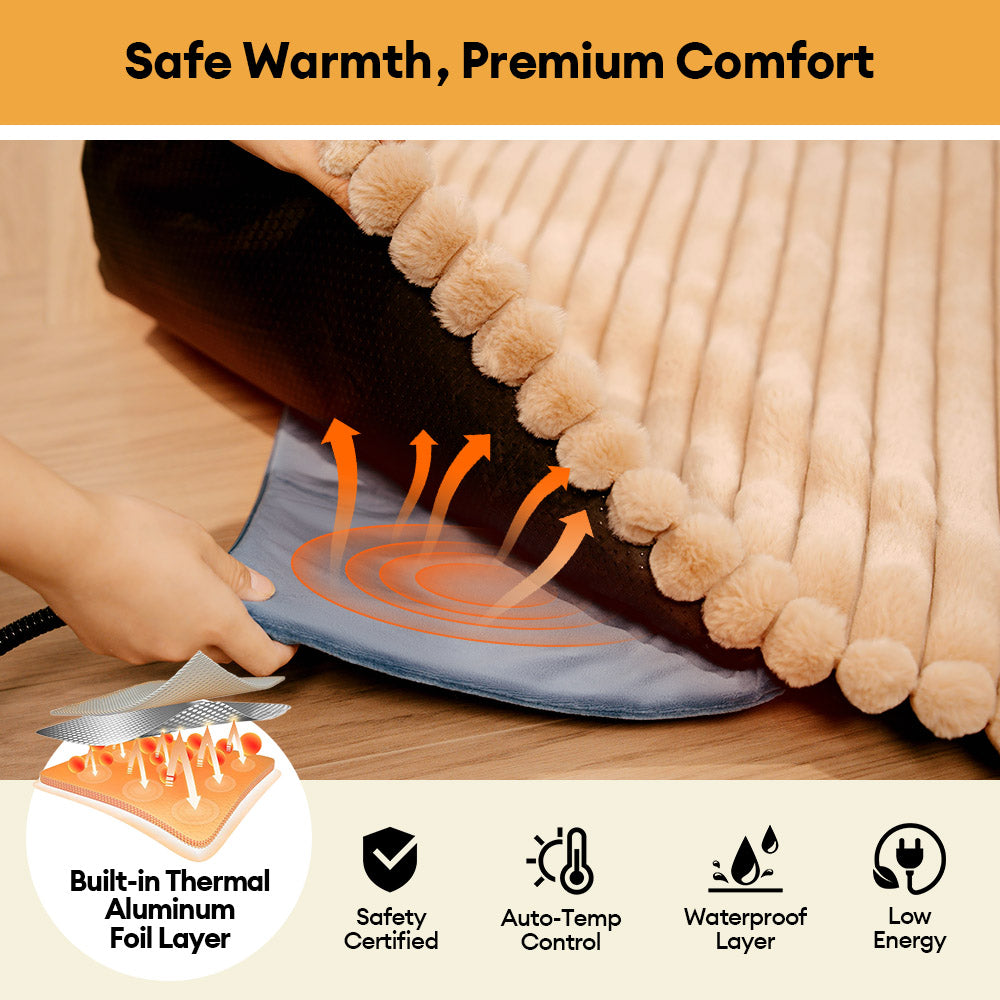 Fluffy Faux Rabbit Fur Washable Warm Pet Mat - ComfyEase - Dog Beds detail view 5 | Petix pet supplies for dogs and cats
