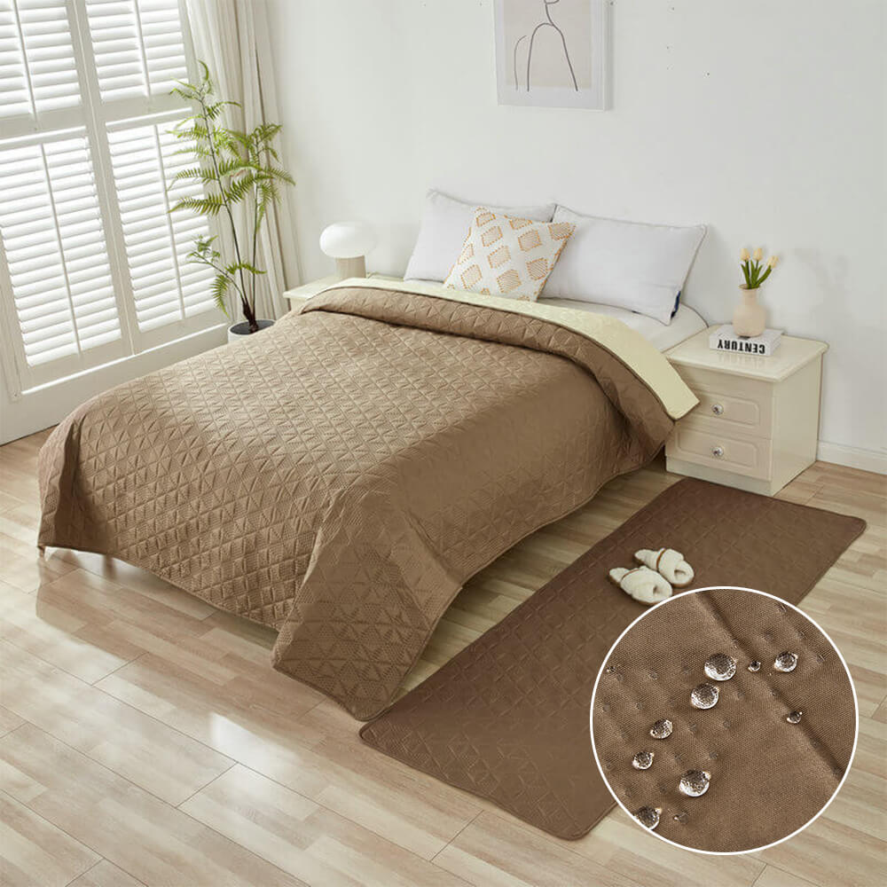 Waterproof Non-Slip Geometric Embossed Multi-Purpose Pet Mat Mattress... detail view 9 | Petix pet supplies for dogs and cats