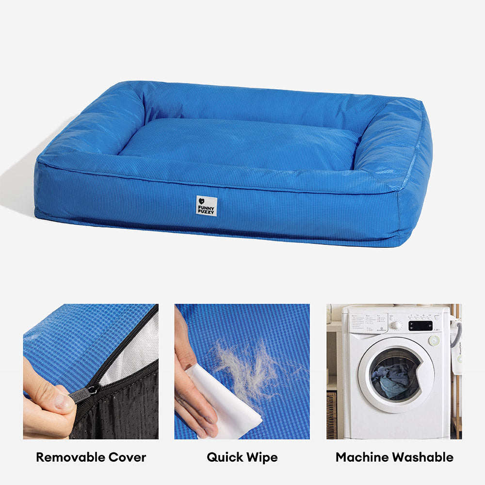 Fully Orthopedic Surround Support Waterproof Large Outdoor Dog Bed... detail view 8 | Petix pet supplies for dogs and cats