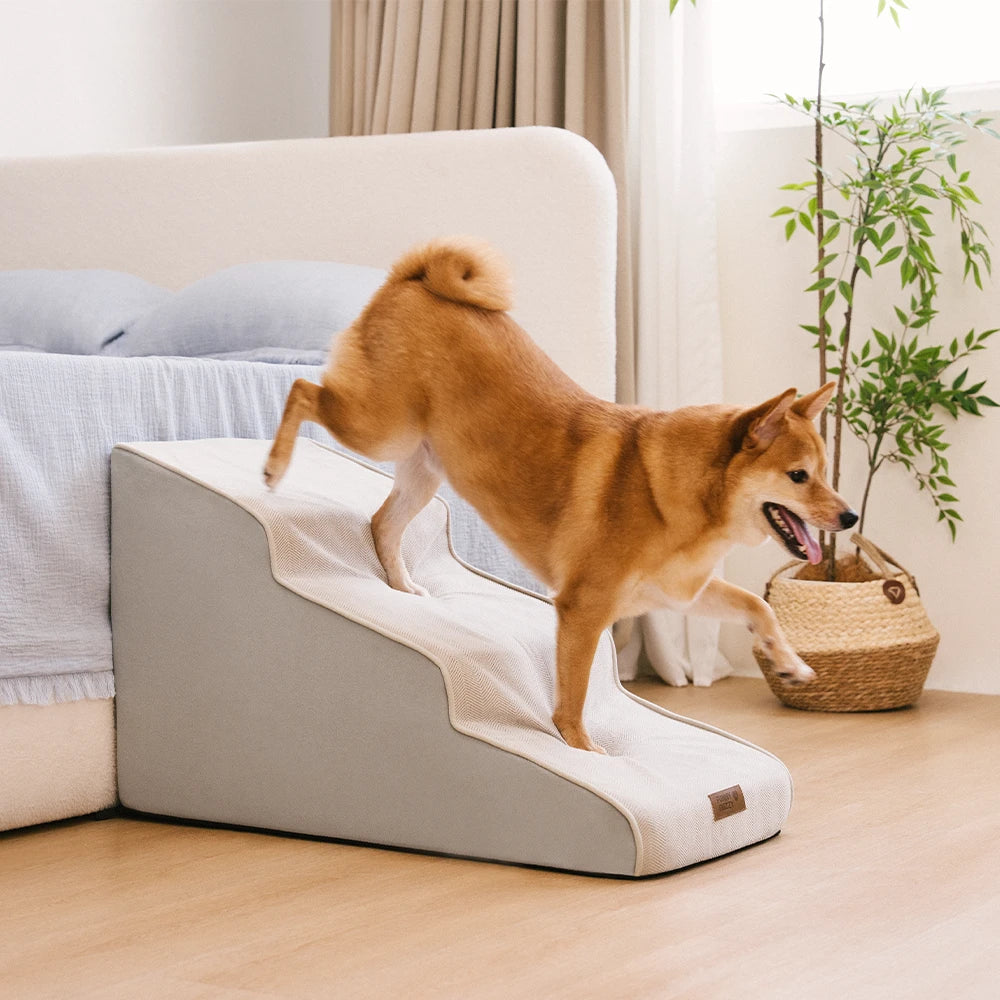 Chenille Extra Wide Non-Slip Removable Sponge Pet Stairs - SafeRamp... detail view 11 | Petix pet supplies for dogs and cats