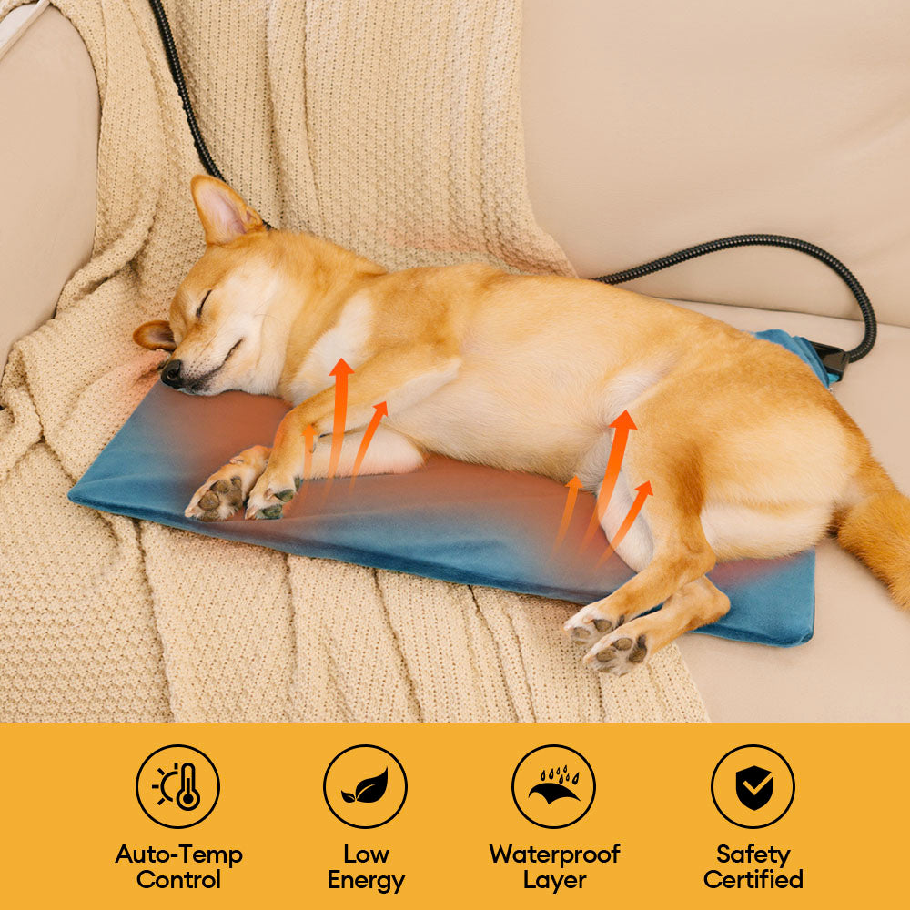 Electrical Pet Heated Pad - Waterproof＆Chewproof For Safe Warmth - Do... detail view 3 | Petix pet supplies for dogs and cats