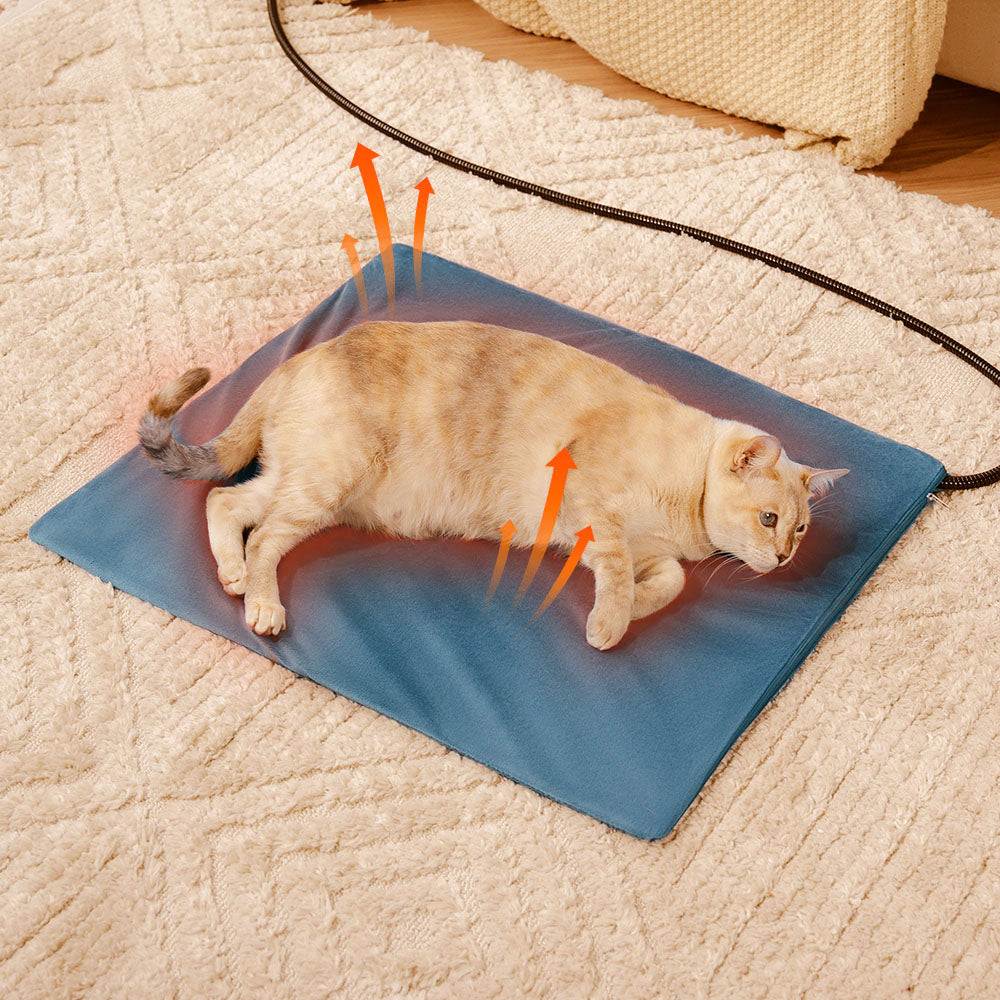 Electrical Pet Heated Pad - Waterproof＆Chewproof For Safe Warmth - Do... detail view 2 | Petix pet supplies for dogs and cats