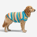 Color Blocked Striped Dog Sweater-Suitable For Large Dogs - Dog Apparel detail view 5 | Petix pet supplies for dogs and cats