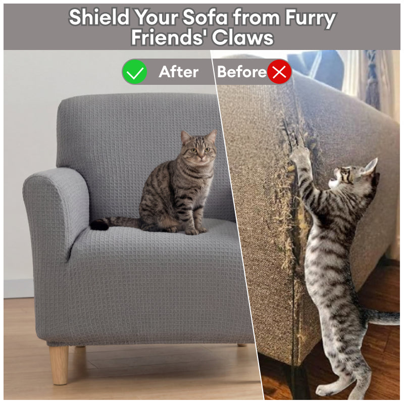 High-Elastic Water-resistant and Anti-Scratch Full Wrap Sofa Protect... detail view 10 | Petix pet supplies for dogs and cats
