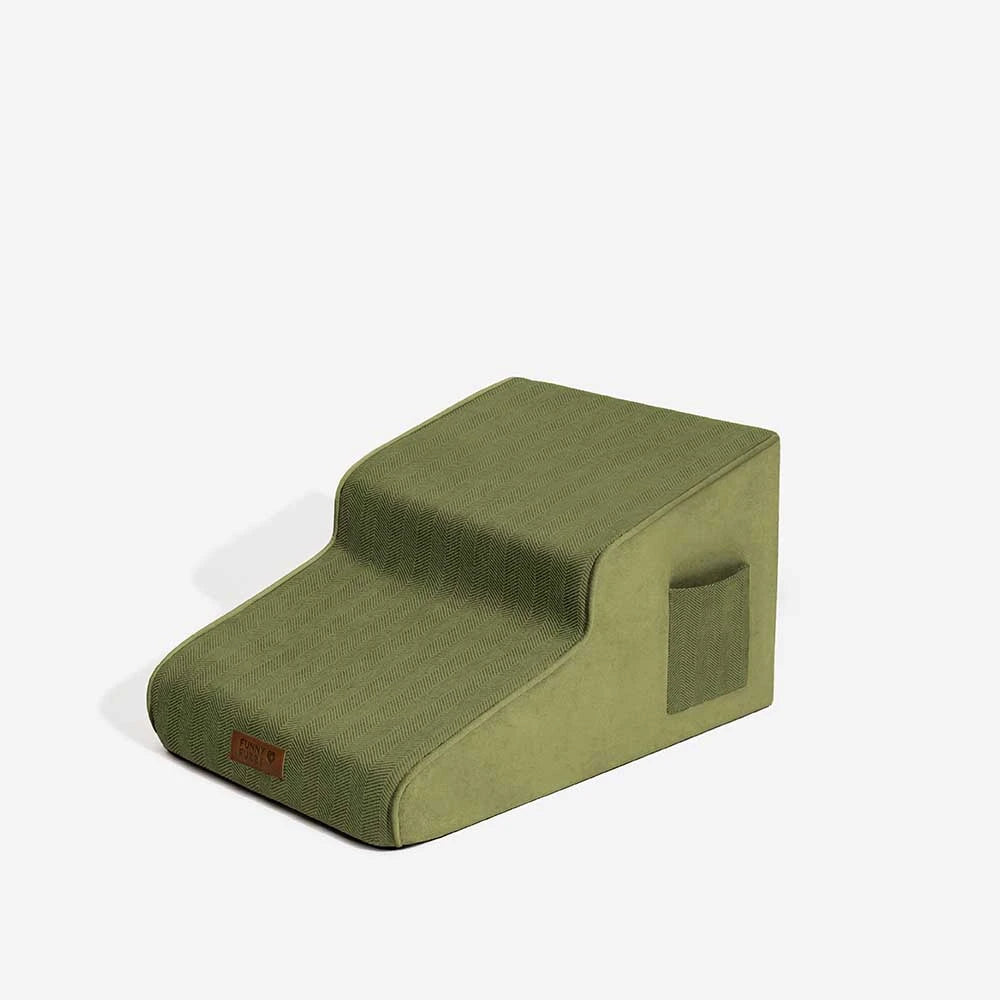 Chenille Extra Wide Non-Slip Removable Sponge Pet Stairs - SafeRamp... detail view 8 | Petix pet supplies for dogs and cats