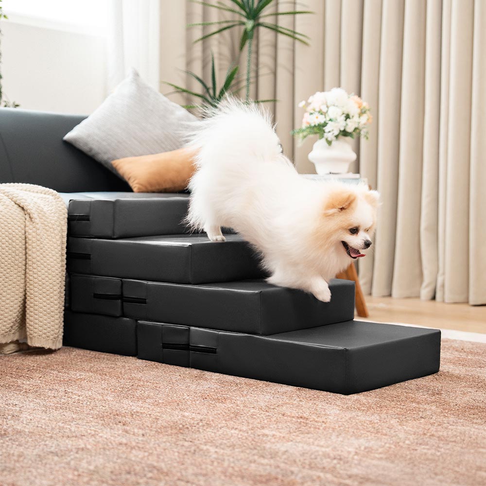 Waterproof Washable PU Leather Modular Multi-Level Pet Stairs - Dog... detail view 22 | Petix pet supplies for dogs and cats