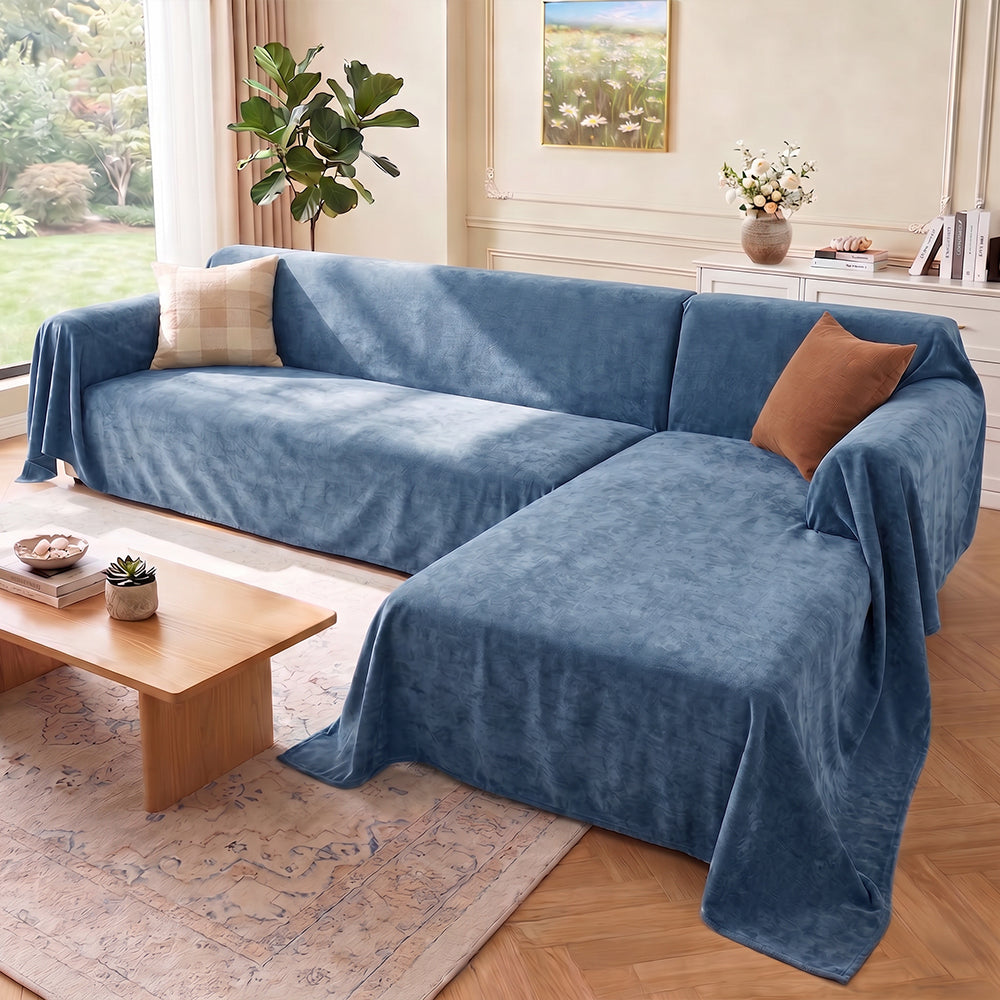 Soft and Waterproof Scratch-Resistant Non-Linting Throw Sectional Co... detail view 10 | Petix pet supplies for dogs and cats