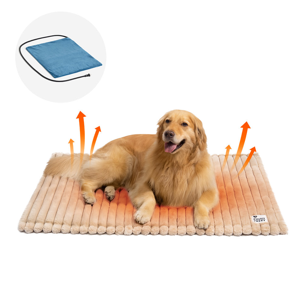 Fluffy Faux Rabbit Fur Washable Warm Pet Mat - ComfyEase - Dog Beds detail view 18 | Petix pet supplies for dogs and cats