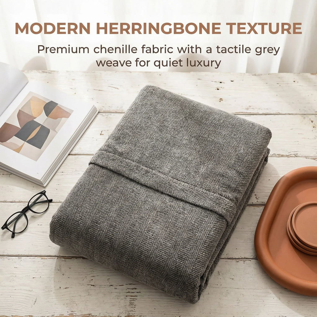 Herringbone Full Coverage Scratch-Resistant Sofa Protection Magic Str... detail view 9 | Petix pet supplies for dogs and cats