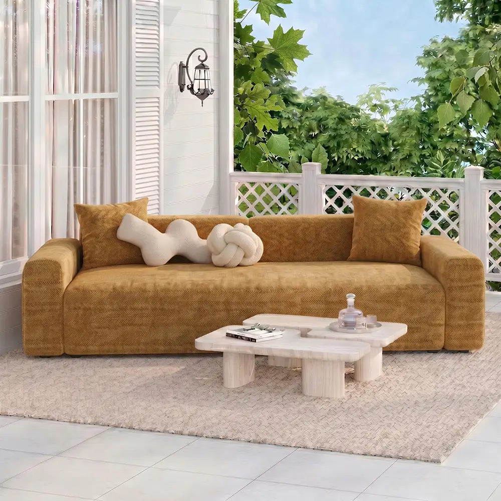 Herringbone Full Coverage Comfortable Scratch-Resistant... lifestyle and size view 20 | Petix pet supplies for dogs and cats