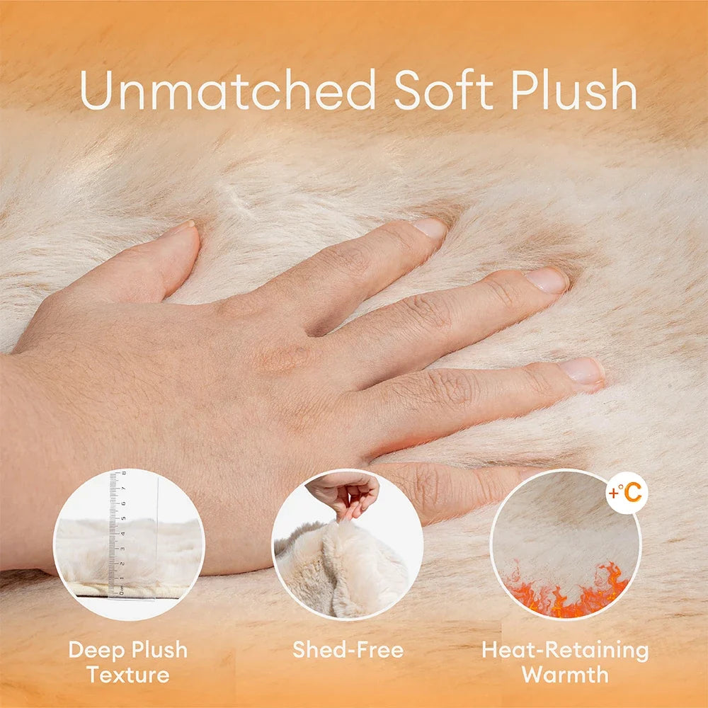 Water-resistant Fluffy Soft Furniture Protector Sectional Couch Cove... detail view 13 | Petix pet supplies for dogs and cats