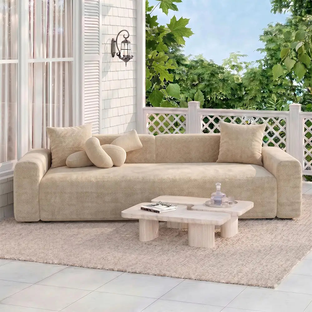 Herringbone Full Coverage Comfortable Scratch-Resistant Sofa Protect... detail view 16 | Petix pet supplies for dogs and cats