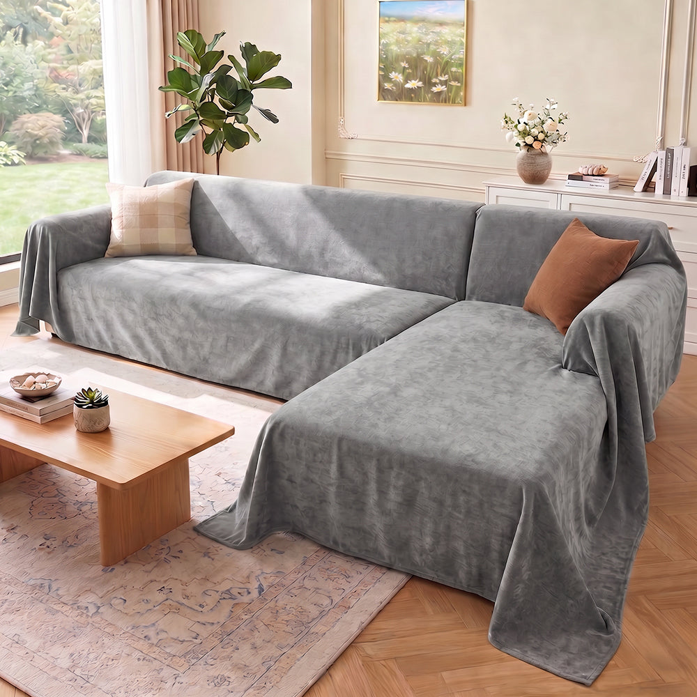Soft and Waterproof Scratch-Resistant Non-Linting Throw Sectional Cou... detail view 2 | Petix pet supplies for dogs and cats