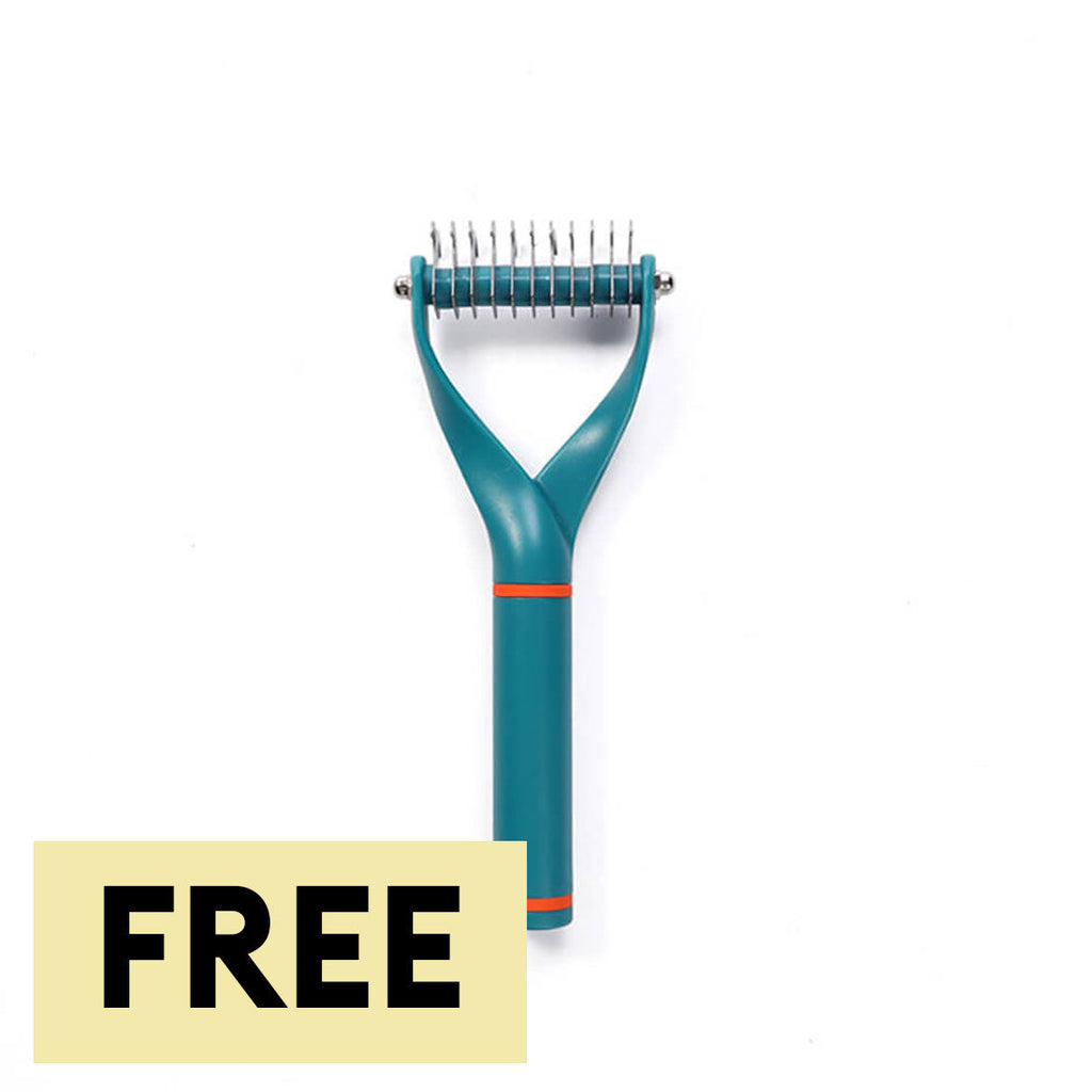 Pet Safe Dematting Comb Rake - Double Sided Blade - Pet Grooming... main product image | Petix pet supplies for dogs and cats