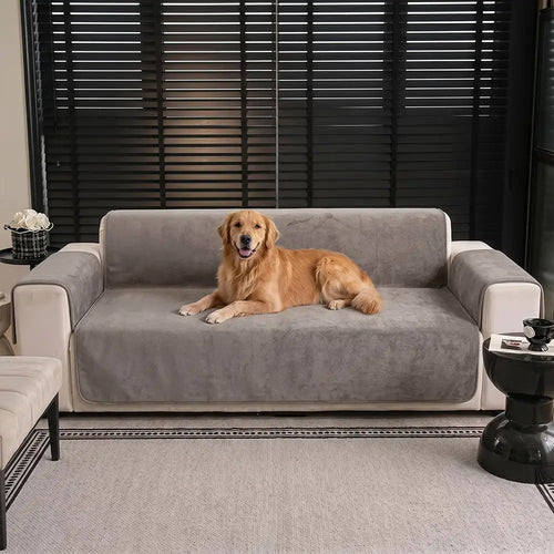 Cloud Fleece Anti-Slip One-Piece Couch Cover - Couch Cover main product image | Petix pet supplies for dogs and cats