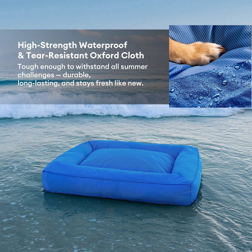Fully Orthopedic Surround Support Waterproof Large Outdoor Dog Bed